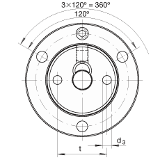 推力錐形保持架滾針軸承 ZAXFM2075, 雙向，預(yù)載